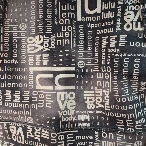 🆕 NWT Lululemon Power Pivot Everlux Tank Top *Motif Black & Grey - Size 4 - Picture 11 of 11